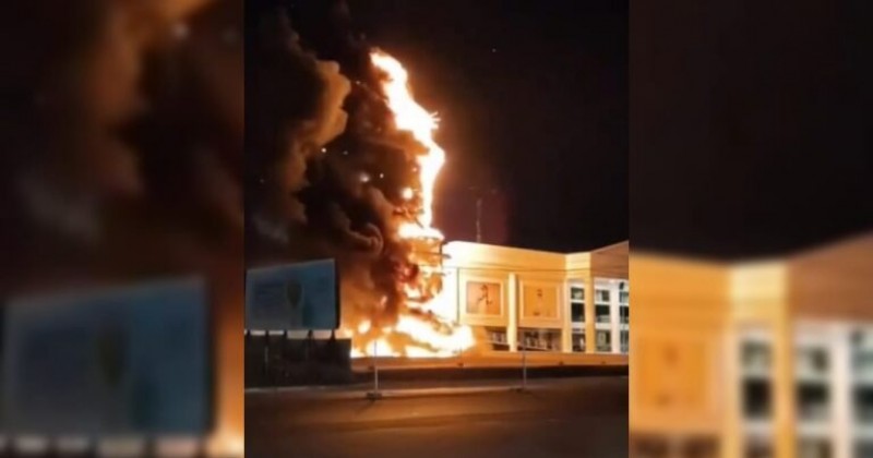 VÍDEO: Estátua da Liberdade é incendiada em loja da Havan em Petrolina-PE