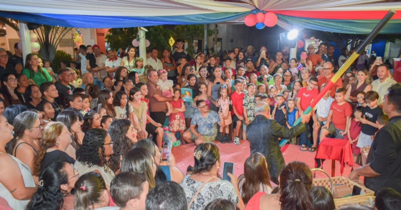 São Mamede celebra o Dia da Criança com grande festa na Praça Central