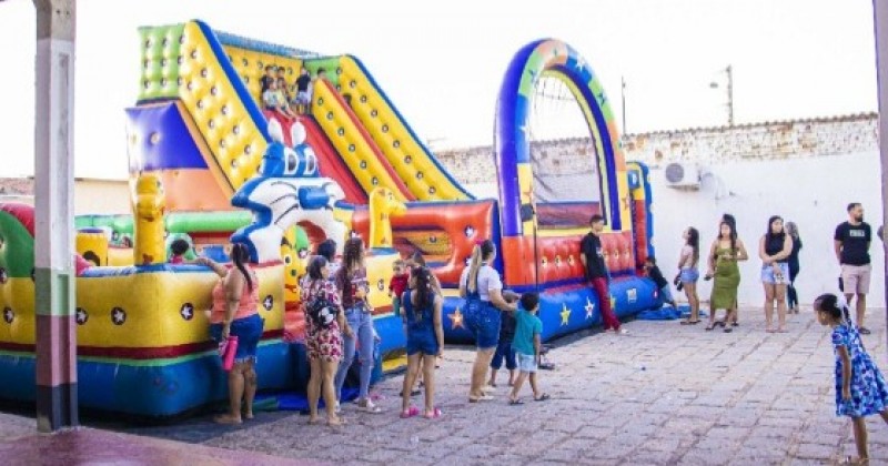 Cacimba de Areia promove dois dias de muita festa para as crianças, com alegria e diversão