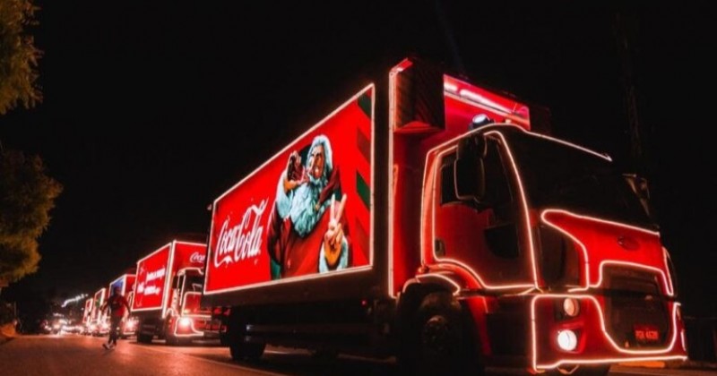 Caravana da Coca Cola passará por Patos no próximo dia 27 irradiando a magia do Natal