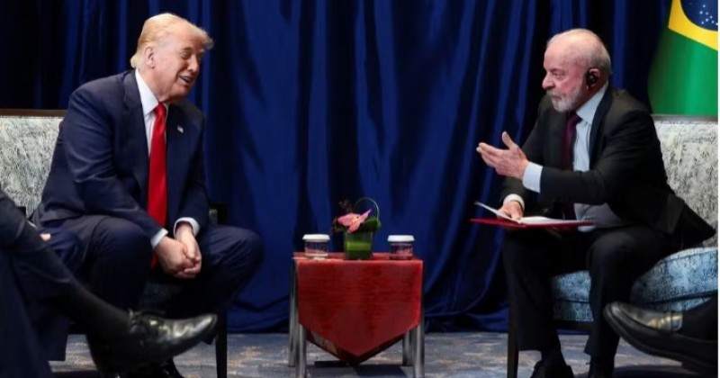 Trump chama Lula de 'muito vigoroso' e diz que reunião foi 'muito boa'