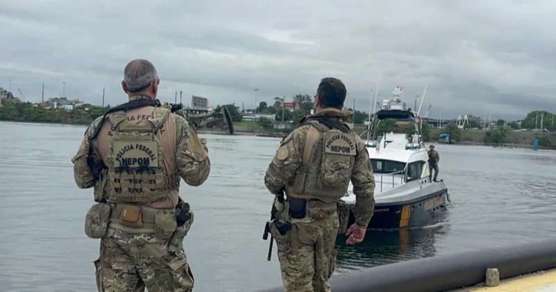 Traficante paraibano ligado ao Comando Vermelho é preso em embarcação no Rio de Janeiro