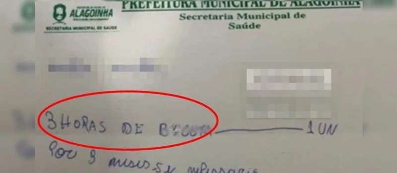'Tr�s horas de buceta': estagi�rias s�o desligadas ap�s pol�mica em receita m�dica