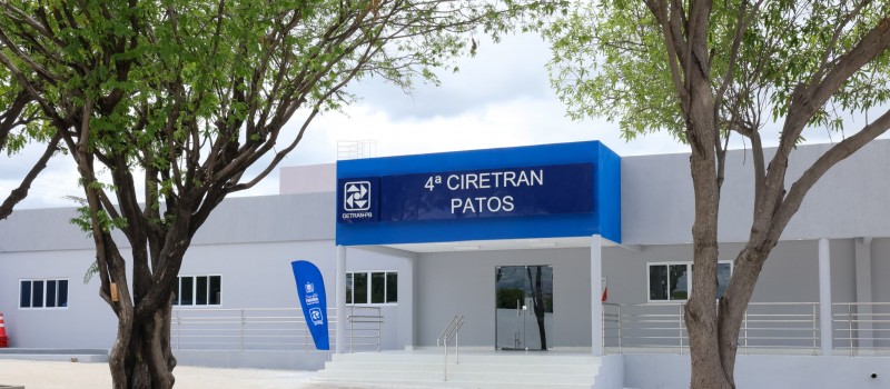 4� Ciretran de Patos tem pr�dio reinaugurado ap�s obras de reforma e manuten��o