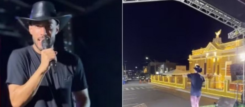 Cantor desabafa ap�s show de gra�a vazio na terra natal e ganha apoio de famosos