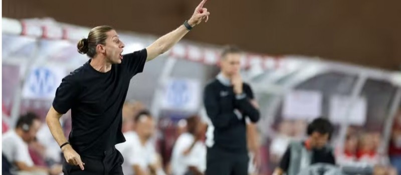 Filipe Lu�s se torna o 1� treinador do Monaco a vencer primeiros 5 jogos