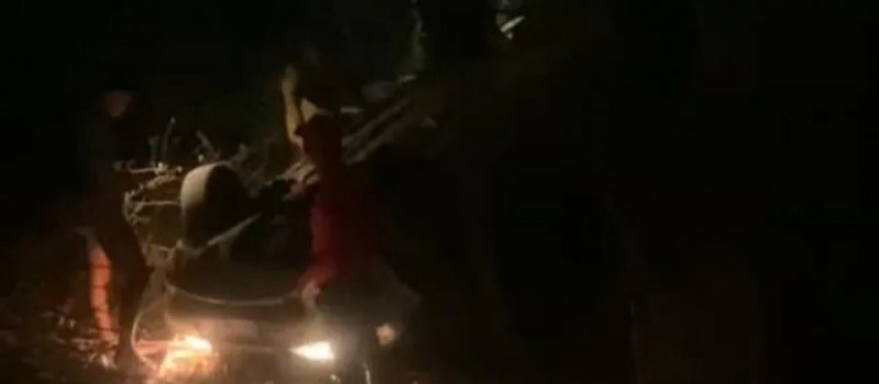 Motorista perde controle de ve�culo e provoca grave acidente entre Malta e Vista Serrana