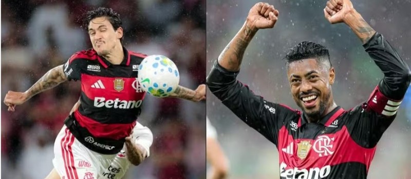 Dilema no ataque? Pedro e Bruno Henrique passam por momentos distintos no Fla