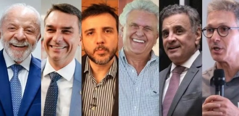 Quaest: com 49%, Lula abre 10 pontos de vantagem para Fl�vio Bolsonaro no 1� turno