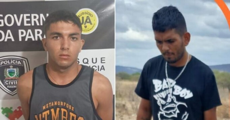 Dupla de Santa Luzia suspeita de assalto morre em confronto com a PM em Ouro Branco-RN