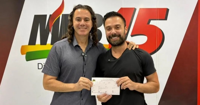 Deputado Caio Roberto se filia ao MDB e refor�a apoio a C�cero e Veneziano