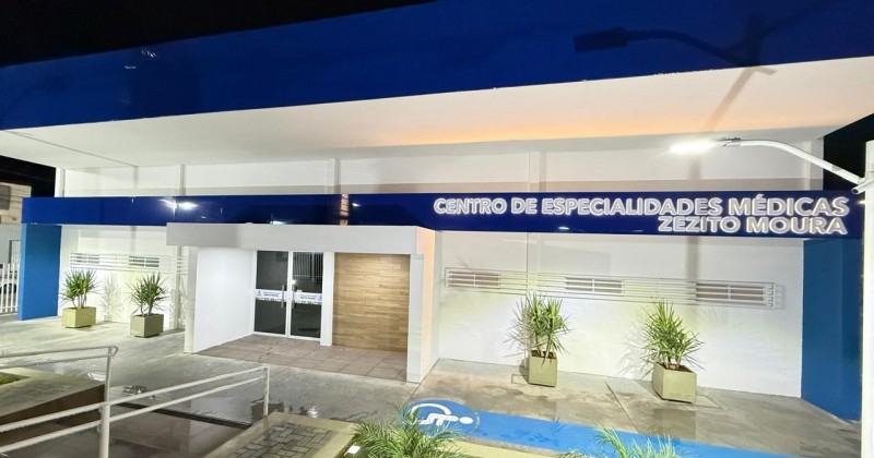 Centro de Especialidades Zezito Moura � inaugurado no Jatob� em dia hist�rico para Zona Sul de Patos