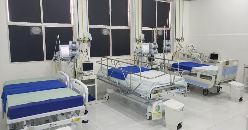 Para�ba registra 80% de ocupa��o em UTIs por s�ndromes respirat�rias