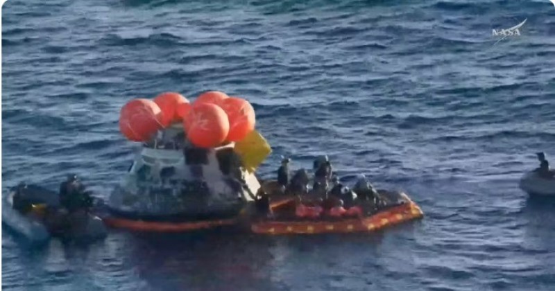 Artemis II pousa no mar nos EUA ap�s miss�o hist�rica ao redor da Lua