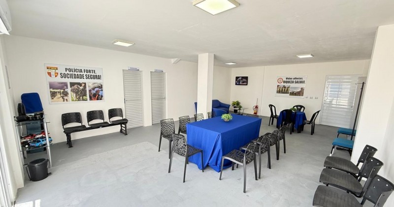 Prefeitura de Patos inaugura Posto Policial no Est�dio Jos� Cavalcanti