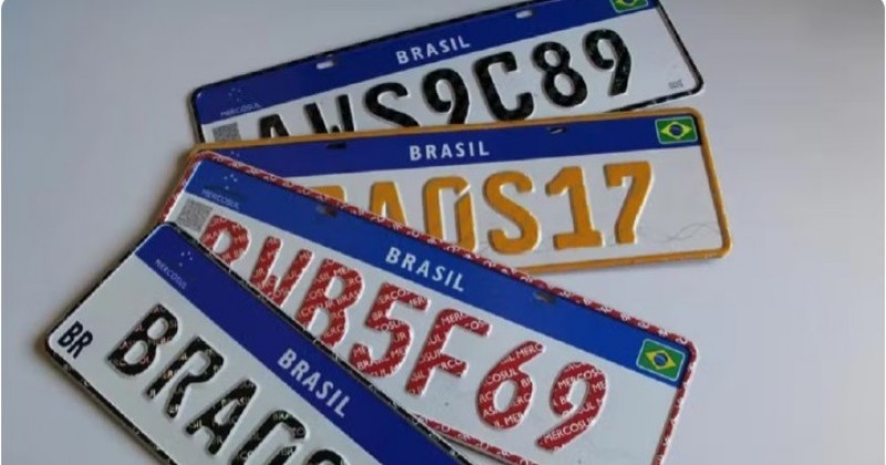 Entenda o projeto que pode mudar placas de ve�culos no Brasil