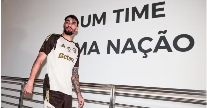 Paquet� se encontra no meio campo e oferece muitas solu��es ao Flamengo