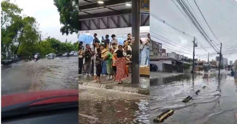 Jo�o Pessoa registra volume de chuva 63% acima da m�dia hist�rica de abril