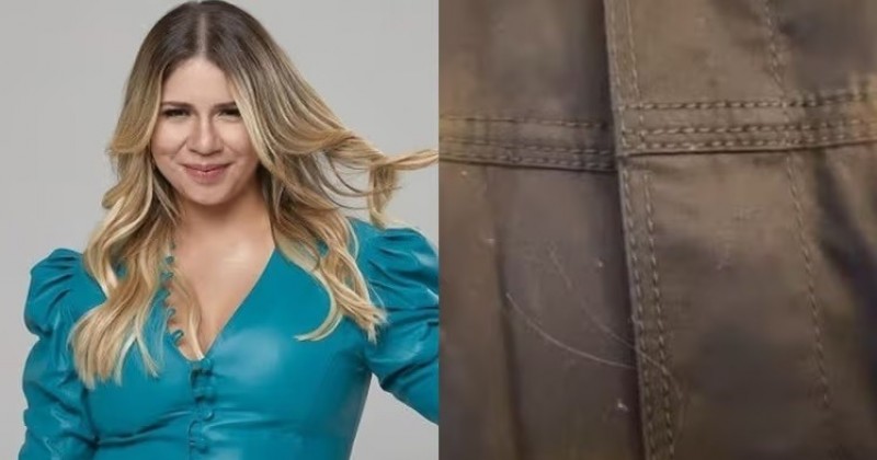 M�e de Mar�lia Mendon�a se emociona ao encontrar fio de cabelo da filha