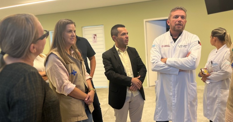 Secret�ria de Gest�o da Rede de Unidades de Sa�de da Para�ba faz primeira visita ao Hospital de Patos