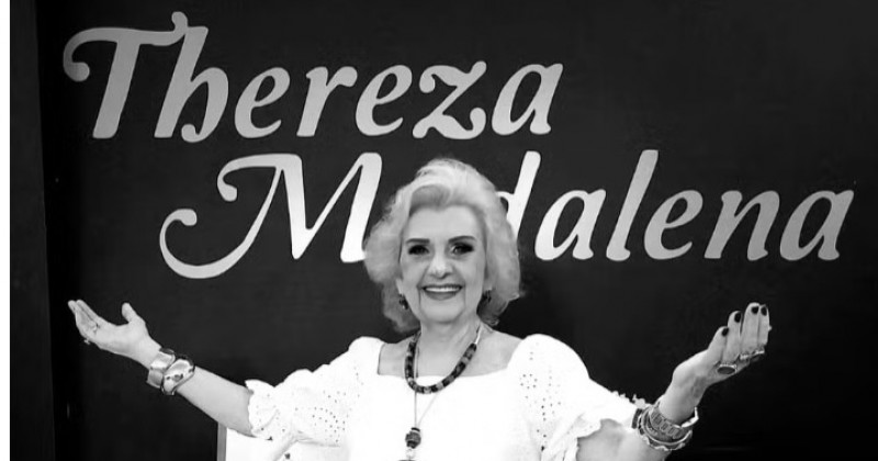 Morre apresentadora cearense Thereza Madalena, aos 85 anos, em Jo�o Pessoa