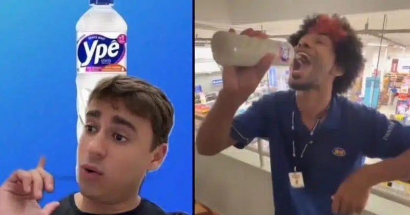 Yp�: beber detergente pode levar � morte, alerta infectologista