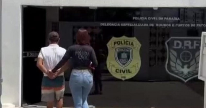 Pol�cia Civil prende investigado por s�rie de furtos em Patos