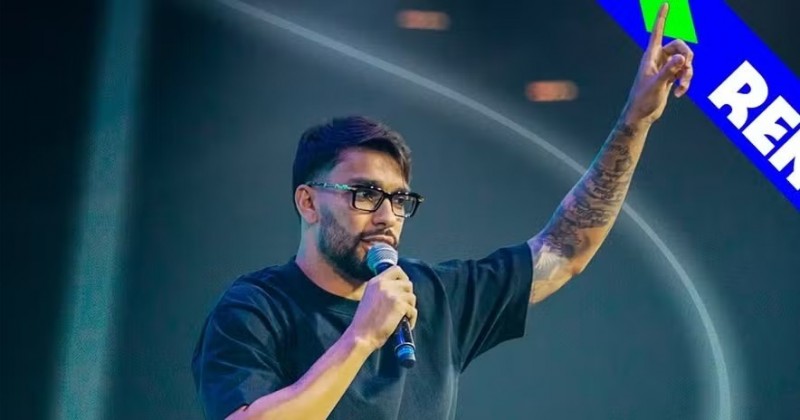 Lucas Paquet� chora em culto e fala de 'depress�o' durante investiga��o por cart�es amarelos