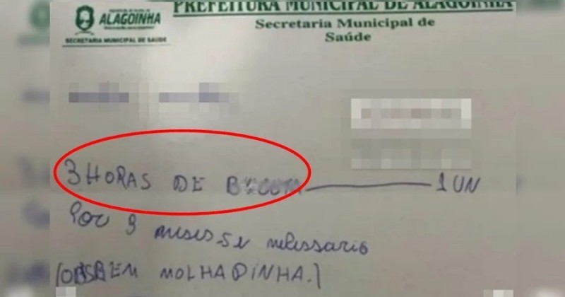 'Tr�s horas de buceta': estagi�rias s�o desligadas ap�s pol�mica em receita m�dica