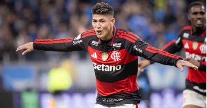 Carrascal � multado pelo Flamengo ap�s expuls�o contra o Palmeiras
