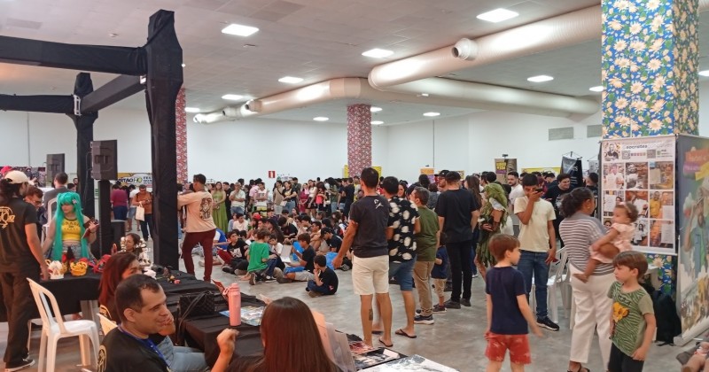 Dez anos de cultura pop do Sert�o HQ s�o coroados por multid�o no Patos Shopping