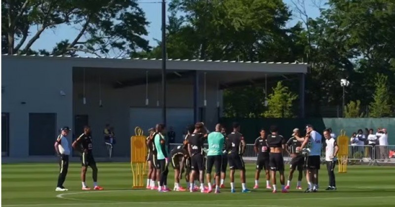 Sele��o: Ancelotti observa time com Paquet�, Igor Thiago e mais tr�s mudan�as
