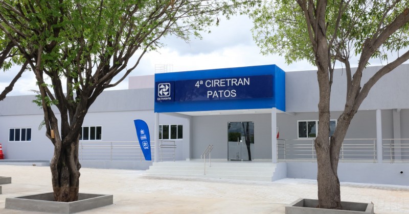 4� Ciretran de Patos tem pr�dio reinaugurado ap�s obras de reforma e manuten��o