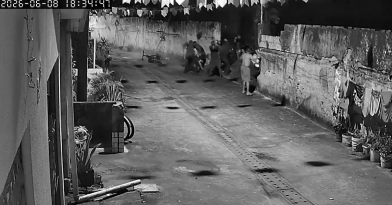 [V�DEO] C�mera flagra ataque a tiros que deixou dois jovens mortos no Rangel, na Capital