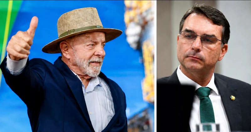 Pesquisa Quaest: Lula lidera com 44% no 2� turno e abre vantagem sobre Fl�vio Bolsonaro, que tem 38%