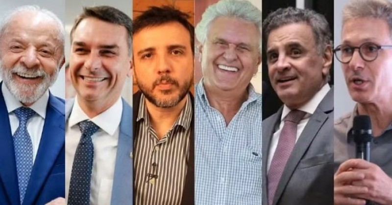 Quaest: com 49%, Lula abre 10 pontos de vantagem para Fl�vio Bolsonaro no 1� turno
