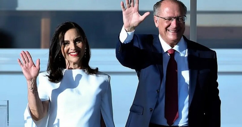 Lu Alckmin, esposa do vice-presidente Alckmin, desembarca em Patos nesta segunda para inaugurao de obras