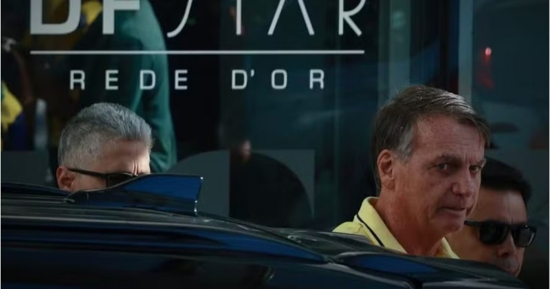 Bolsonaro  liberado de hospital aps 5 horas e exames apontam quadro de gastrite e esofagite