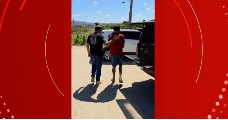 Homem  preso suspeito de invadir casa e estuprar criana de 11 anos no Serto 