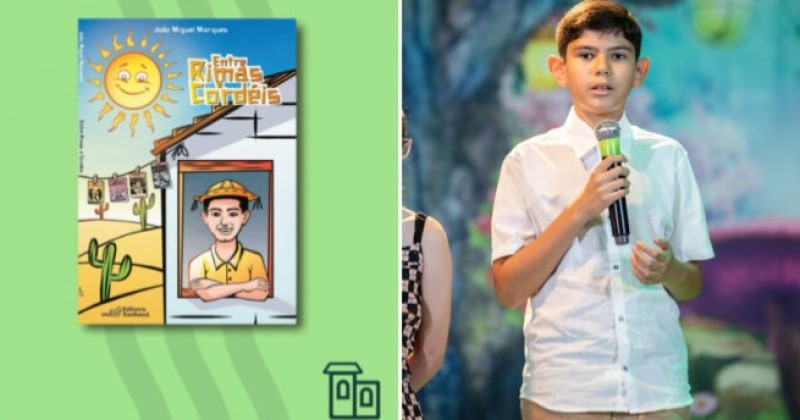 Patoense Joo Miguel prepara lanamento de obra da literatura infantil pela Editora Sanhau