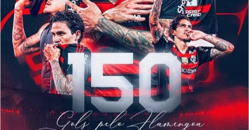 Pedro chega a 150 gols pelo Flamengo, e abre contagem para passar Gabigol 