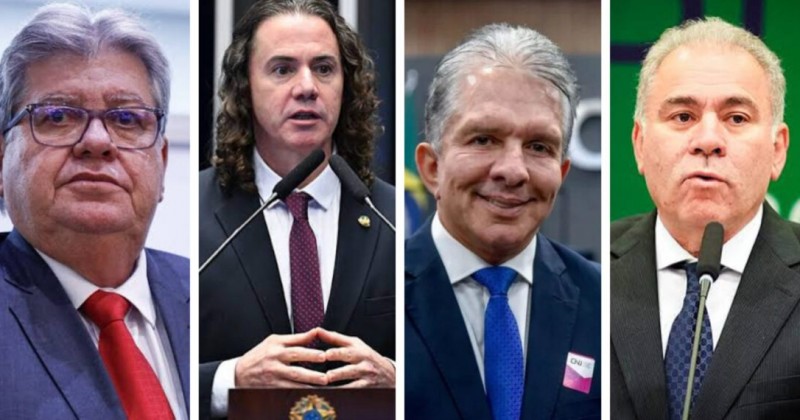 PESQUISA ANOVA - Joo lidera com folga para 1 vaga ao Senado, seguido por Veneziano, Queiroga e Nabor