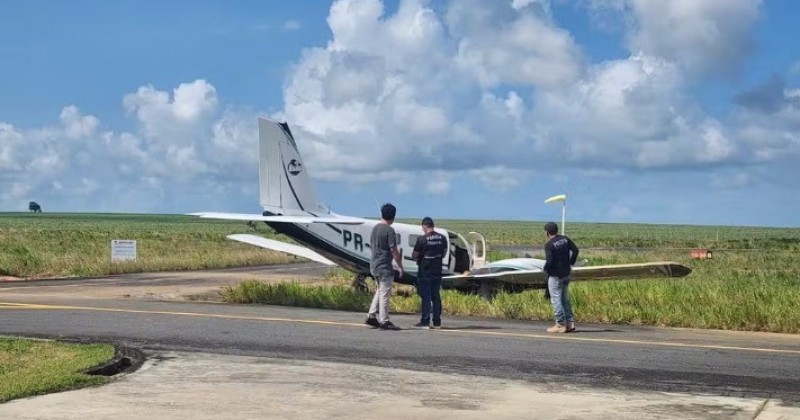 Grupo armado tenta roubar aeronave dentro de hangar, em Santa Rita-PB