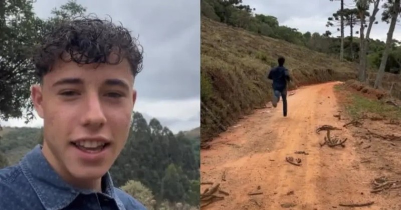 Jovem anda 8 km a p para ir ao culto em Minas Gerais: No deixo a distncia atrapalhar