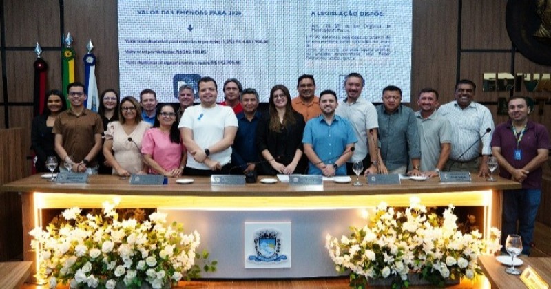 Controladoria Geral de Patos promove encontro com vereadores e associaes