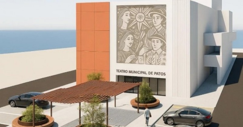 FullTec Engenharia apresenta projeto arquitetnico da nova fachada do Teatro Municipal de Patos