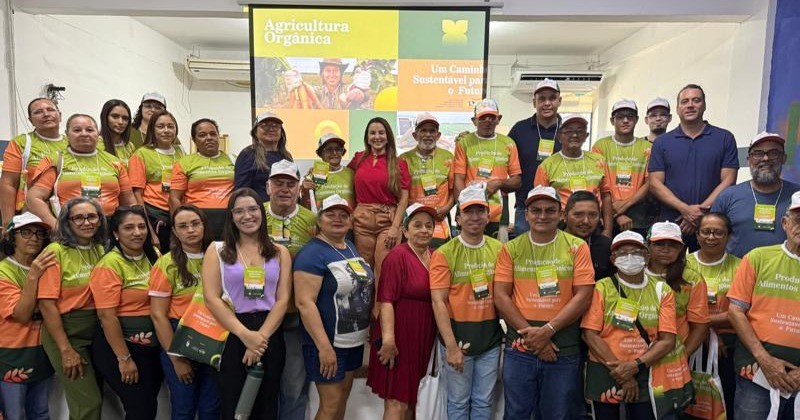 Agricultores de Patos participam de curso de Produo de Alimentos Orgnicos