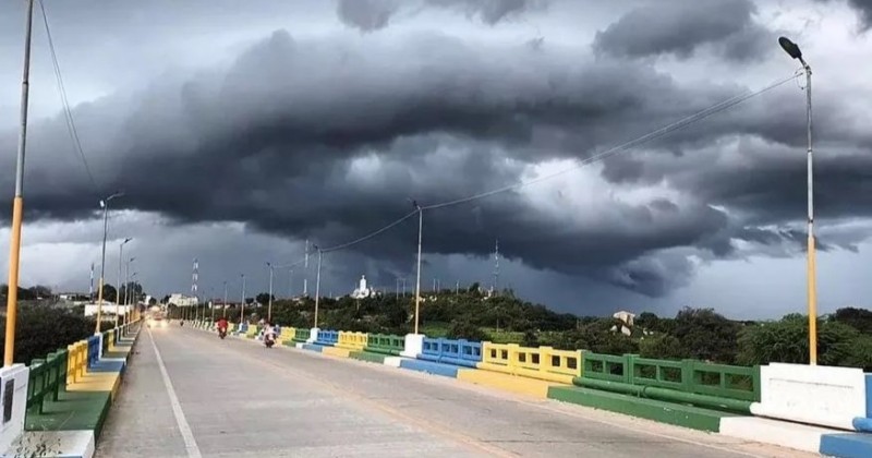 Inmet divulga alerta de chuvas intensas para Patos e mais 88 cidades do interior da Paraba