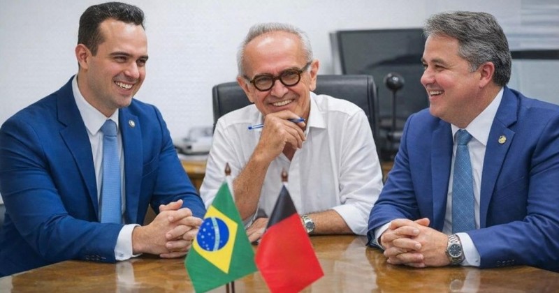 Estudo revela sentimento da disputa pelo Governo da Para�ba entre C�cero Lucena, Efraim Filho e Lucas Ribeiro