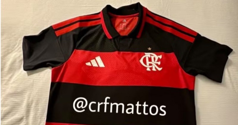 Imagens da nova camisa 1 do Flamengo vazam; veja fotos


